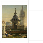 Washerwomen in a Garden by J. Mayer