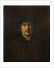 Copy of a Self Portrait, 19th century by Harmensz Van Rijn Rembrandt