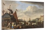 A Fishmarket by Cornelis Beelt
