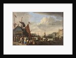 A Fishmarket by Cornelis Beelt