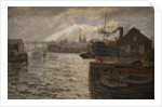 The Tyne with High Level Bridge, 1920 by Samuel Sykes