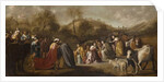 The Meeting of Jacob and Esau by Gerrit Claesz Bleker