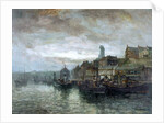 Quayside at North Shields, c.1890-1910 by John Falconar Slater