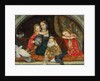 Mrs Leathart and Her Three Children, c.1863-65 by Arthur Hughes