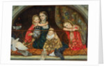 Mrs Leathart and Her Three Children, c.1863-65 by Arthur Hughes