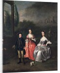 Portrait of Captain Fenwick, his Wife Isabella Orde and his Sister Ann, c.1746 by Thomas Bardwell