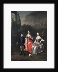 Portrait of Captain Fenwick, his Wife Isabella Orde and his Sister Ann, c.1746 by Thomas Bardwell