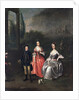 Portrait of Captain Fenwick, his Wife Isabella Orde and his Sister Ann, c.1746 by Thomas Bardwell
