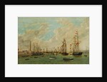 Opening of Tyne Dock, 3rd March 1859 by John (after) Scott