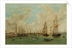 Opening of Tyne Dock, 3rd March 1859 by John (after) Scott