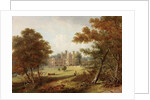 The Garden Front, Beaufront Castle, 1845 by John Wilson Carmichael