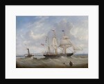 The Sailing Ship 'Anne' Leaving the River Tyne, 1859 by John Scott