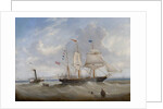 The Sailing Ship 'Anne' Leaving the River Tyne, 1859 by John Scott