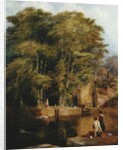 Young Anglers, Barras Bridge by Thomas Miles Richardson