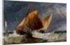 Fishing Craft off the Eddystone Lighthouse by Richard Beavis