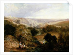 Evening View on Heaton Dene, Lancashire, from an Eminence near Mable's Mill, 1831 by Thomas Miles Richardson