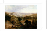 Evening View on Heaton Dene, Lancashire, from an Eminence near Mable's Mill, 1831 by Thomas Miles Richardson