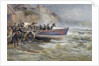 Launching the Cullerboats Lifeboat, 1902 by Robert Jobling