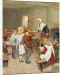 The Village School, 1912 by Ralph Hedley