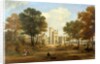 The Entrance to Beaufront Castle, 1845 by John Wilson Carmichael