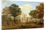 The Entrance to Beaufront Castle, 1845 by John Wilson Carmichael