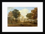 The Entrance to Beaufront Castle, 1845 by John Wilson Carmichael