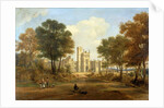 The Entrance to Beaufront Castle, 1845 by John Wilson Carmichael