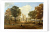 The Entrance to Beaufront Castle, 1845 by John Wilson Carmichael
