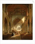 Interior of St. Peter's Church, Newcastle upon Tyne by John Wilson Carmichael