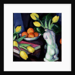 Yellow Tulips and Statuette by Samuel John Peploe