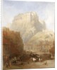 Edinburgh Castle from the Grassmarket, 1837 by David Roberts