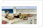 Love in Idleness, c.1891 by Lawrence Alma-Tadema
