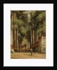 Avenue of Cryptomeria Leading to the Temple of Fiaharajinshu, Nikko, Japan, 1890 by John Jnr. Varley