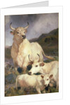 Wild Cattle of Chillingham, Northumberland, c.1867 by Edwin Landseer