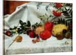 Study of Flowers and Fruit, 1860 by William Bell Scott