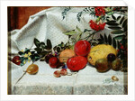 Study of Flowers and Fruit, 1860 by William Bell Scott