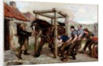 Shoeing the Bay Mare, c.1885-90 by Ralph Hedley