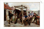 Shoeing the Bay Mare, c.1885-90 by Ralph Hedley