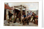 Shoeing the Bay Mare, c.1885-90 by Ralph Hedley