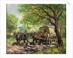 Two Horses and a Caravan by John Falconar Slater