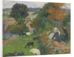 The Breton Shepherdess, 1886 by Paul Gauguin
