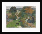 The Breton Shepherdess, 1886 by Paul Gauguin