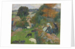 The Breton Shepherdess, 1886 by Paul Gauguin