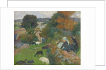 The Breton Shepherdess, 1886 by Paul Gauguin