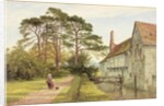 Igtham Moat, Kent, c.1868 by Benjamin Williams Leader