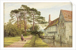 Igtham Moat, Kent, c.1868 by Benjamin Williams Leader