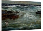 Sea Study at Portscatho, Cornwall, 1901 by Charles Napier Hemy