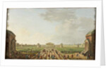 View of the Projected Foro Bonaparte, Milan, c.1800 by Alessandro Sanquirico