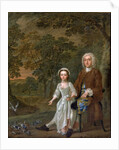 William Ellis and his daughter Elizabeth, c.1745 by Francis Hayman