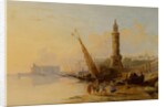 Italian Coast Scene by William Raymond Dommerson
